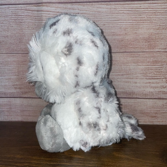 Precious Moments, Nigel Snowy Owl Plush aurora world white grey soft snow stuff - Picture 3 of 9